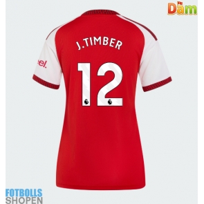 Billiga Arsenal Jurrien Timber #12 Hemmatröja Dam 2026-27 Kortärmad